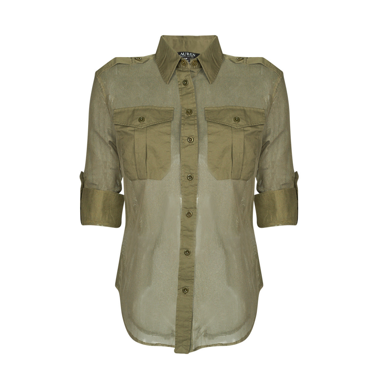 Camicia Donna Lauren Ralph Lauren  ARCHIBALD  Kaki