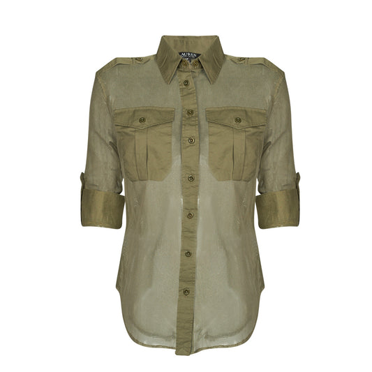 Camicia Donna Lauren Ralph Lauren  ARCHIBALD  Kaki