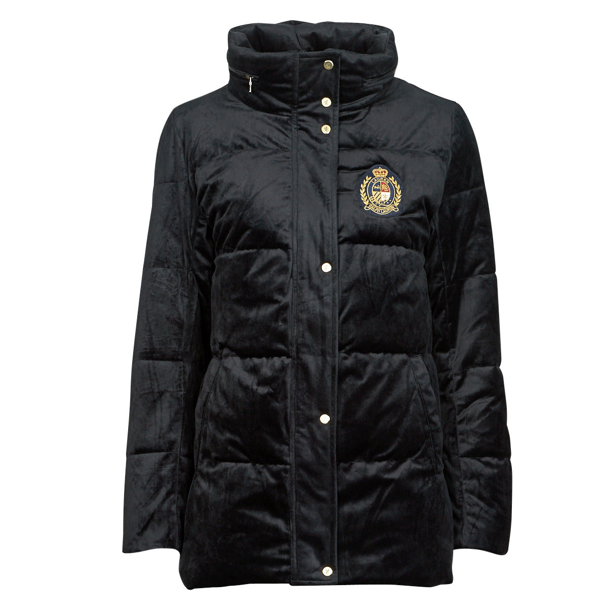 Piumino Donna Lauren Ralph Lauren  VLVT DN JKT INSULATED COAT  Nero