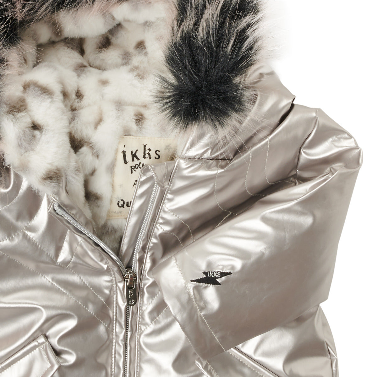 Parka ragazza Ikks  XV42000  Argento