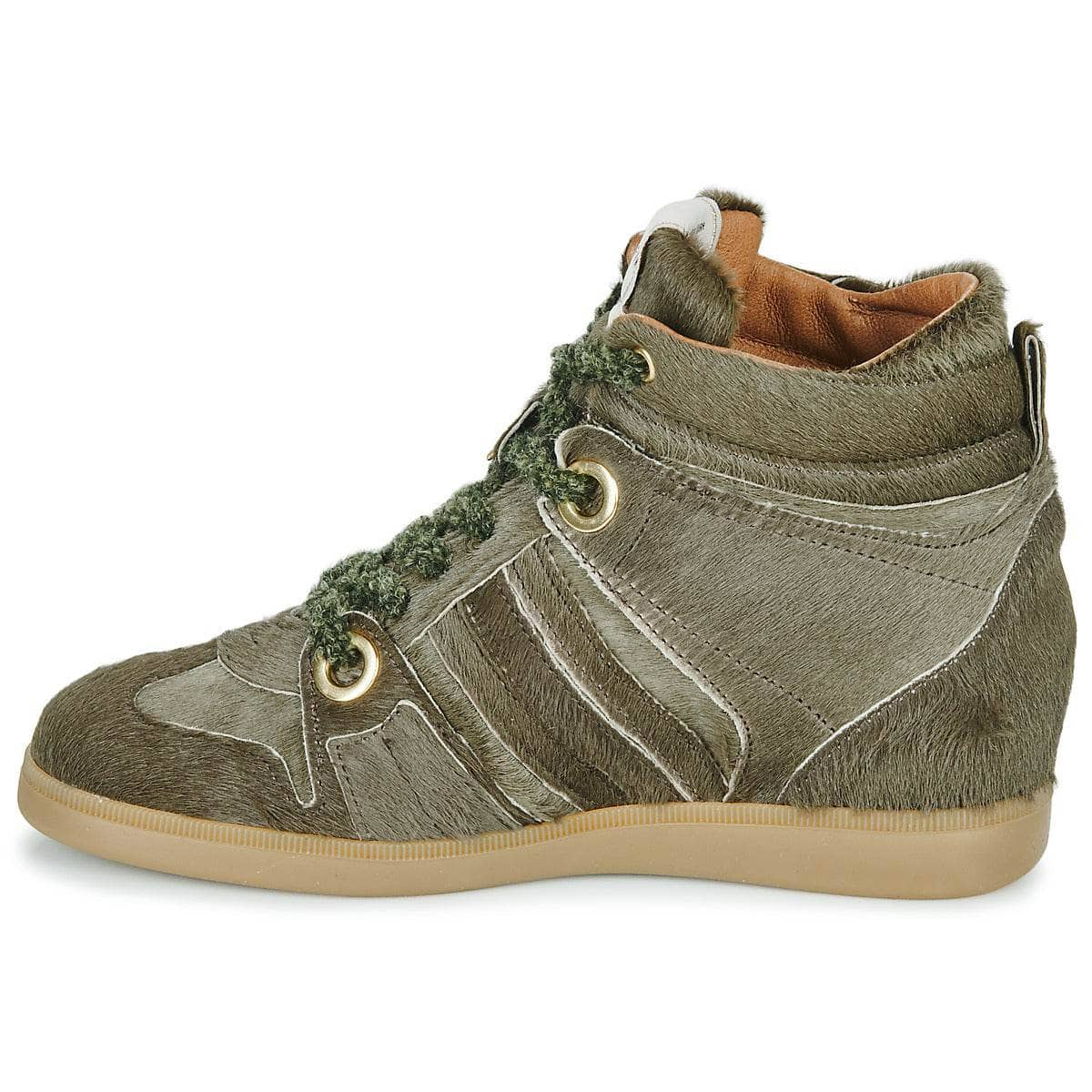 Sneakers alte Donna Serafini  MANHATTAN  Kaki