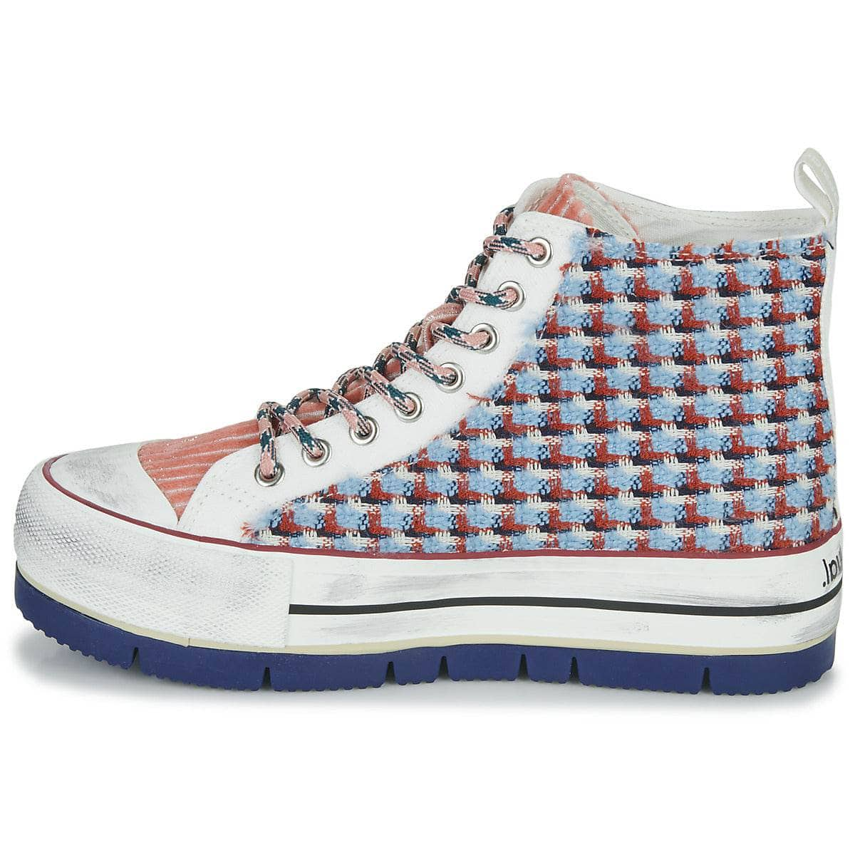 Sneakers alte Donna Desigual  CRUSH ROSA  Multicolore