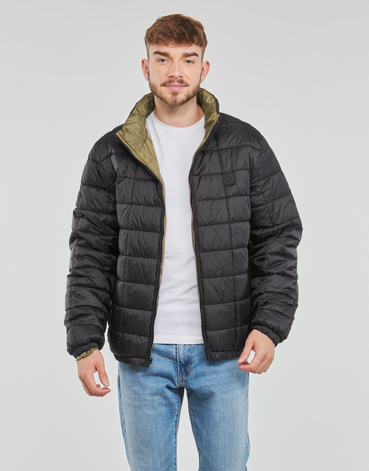 Piumino Uomo Volcom  WALLTZERD JACKET  Nero