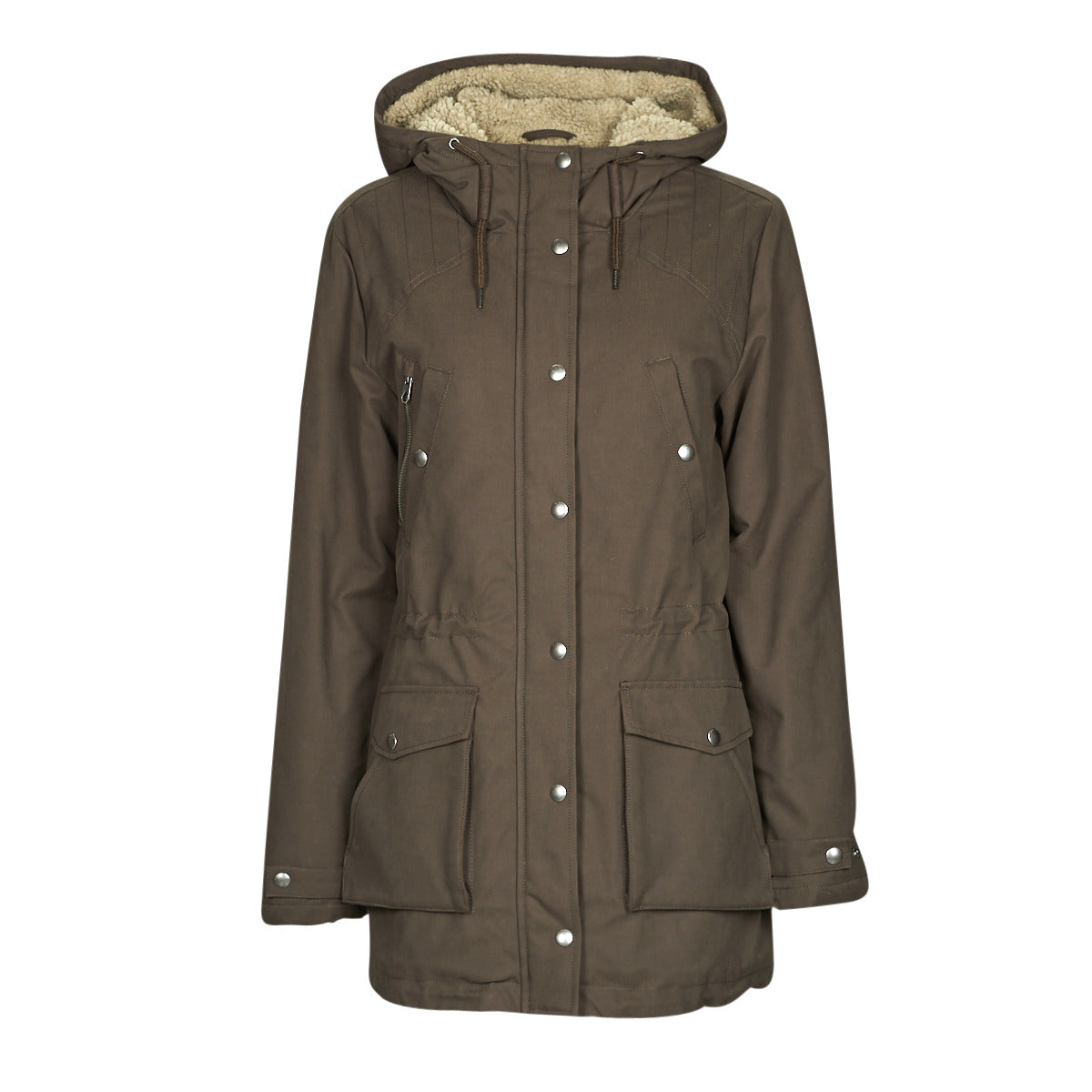 Parka Donna Volcom  WALK ON BY 5K PARKA  Marrone