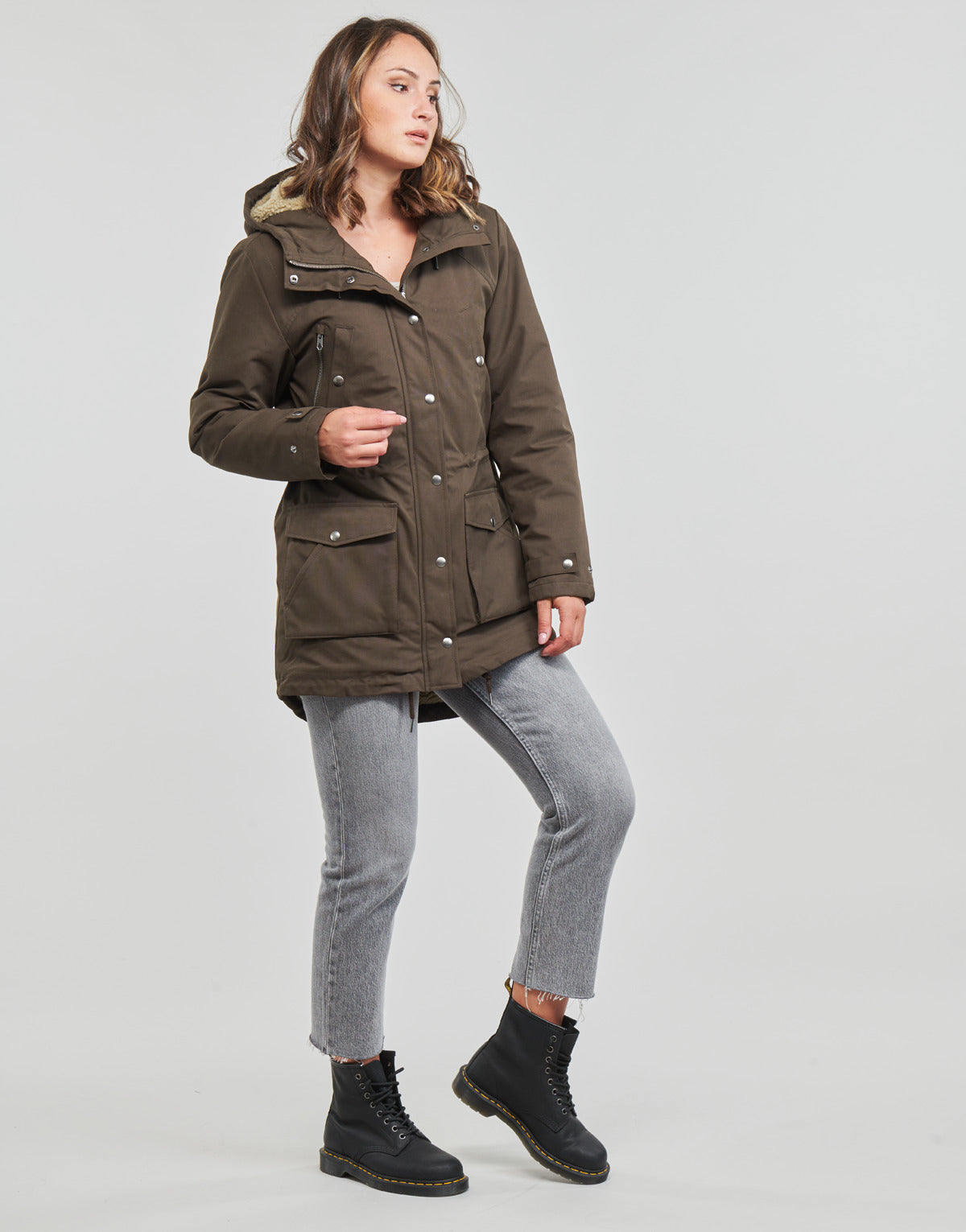 Parka Donna Volcom  WALK ON BY 5K PARKA  Marrone