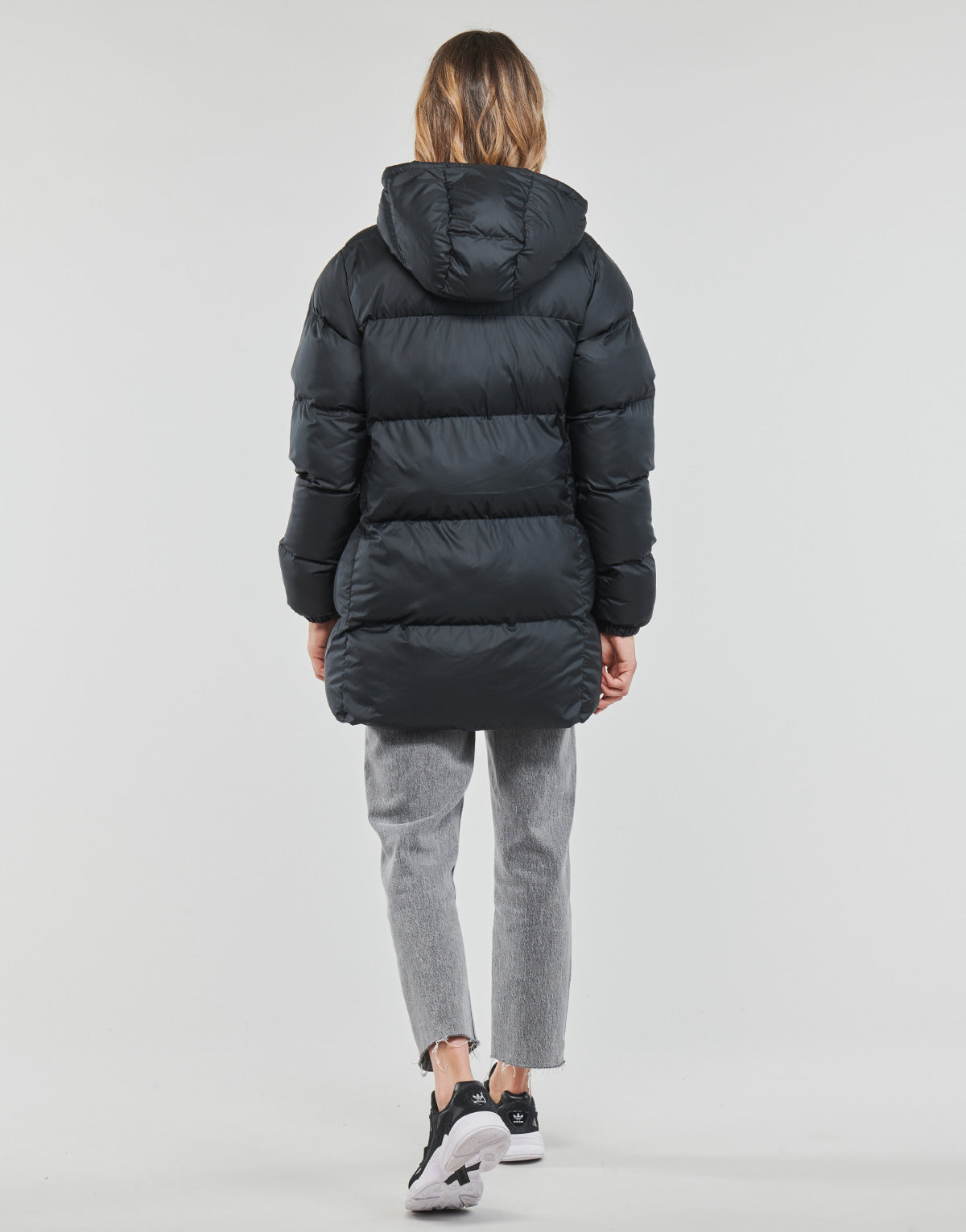 Piumino Donna Columbia  Puffect  Mid Hooded Jacket  Nero