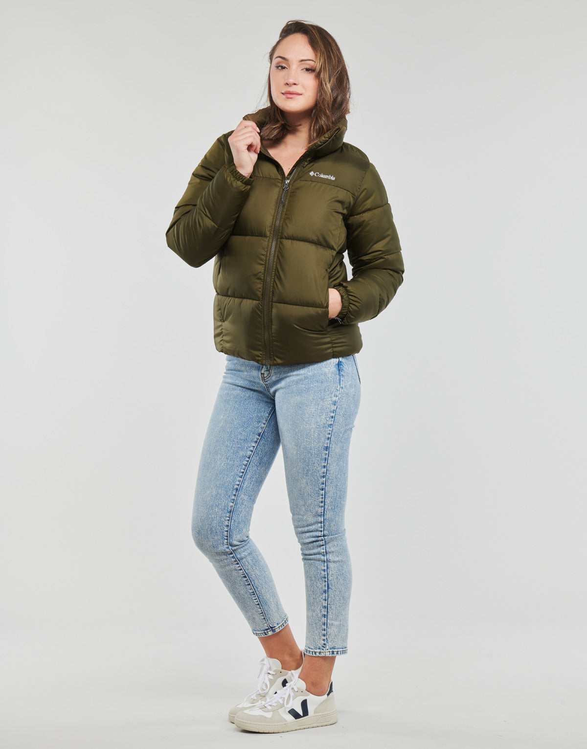 Piumino Donna Columbia  Puffect  Jacket  Kaki