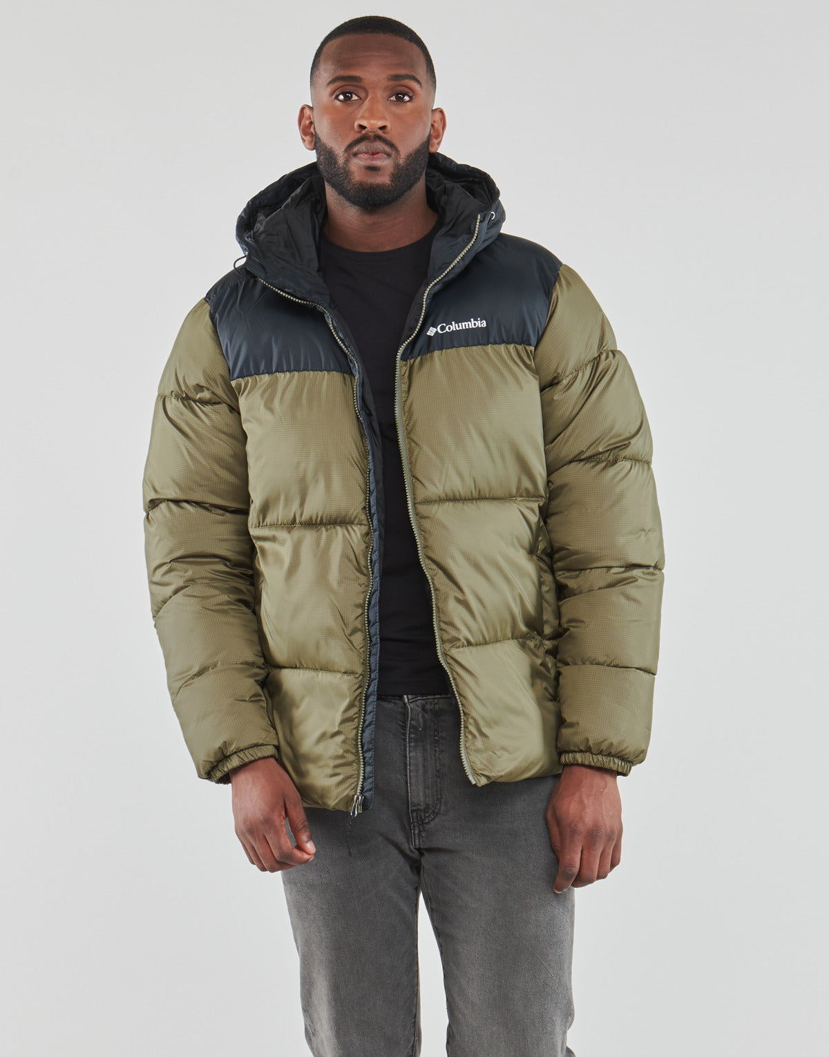 Piumino Uomo Columbia  Puffect  Hooded Jacket  Kaki