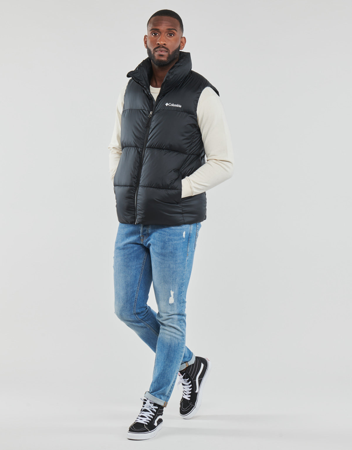 Piumino Uomo Columbia  M Puffect  II Vest  Nero