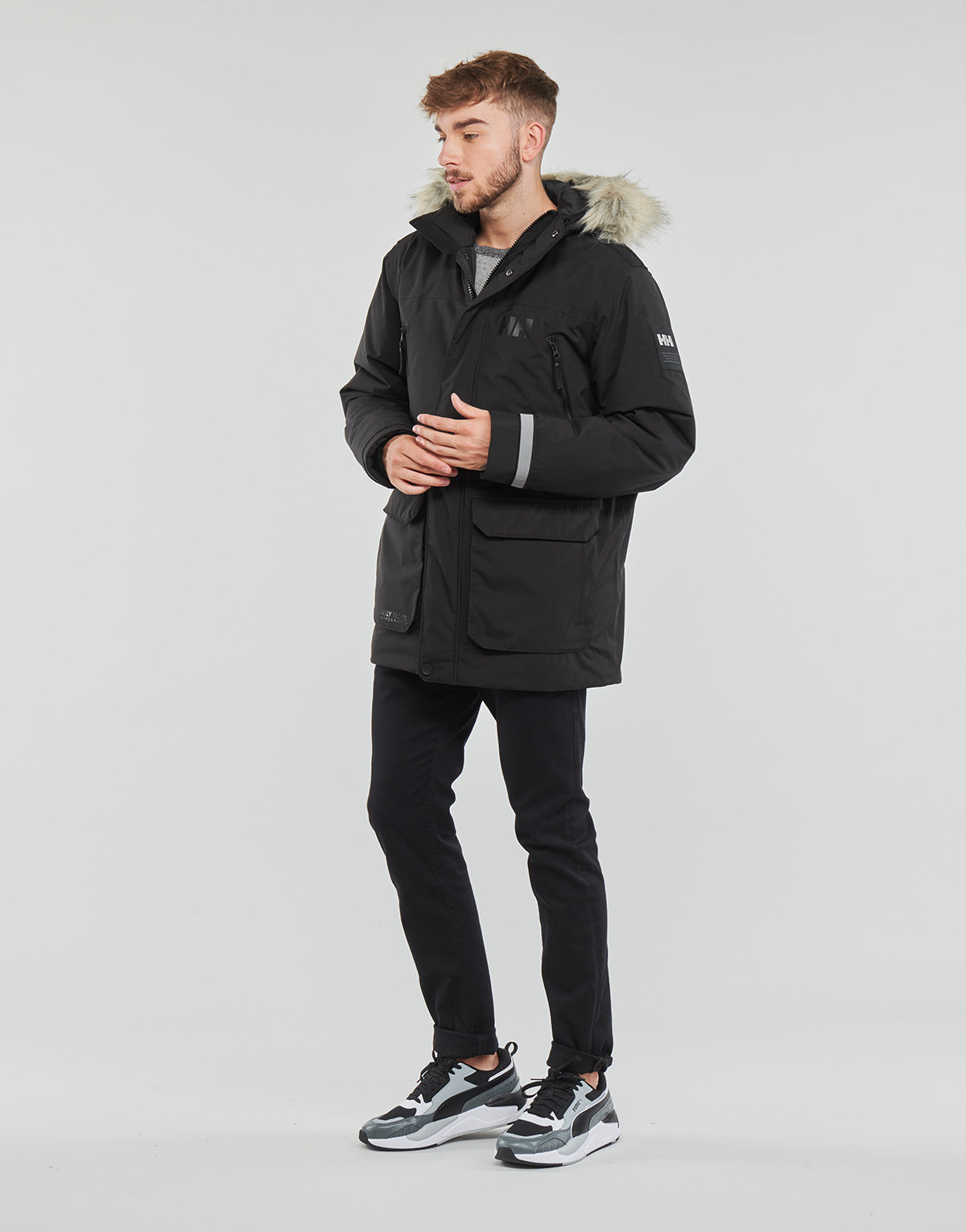 Parka Uomo Helly Hansen  REINE PARKA  Nero