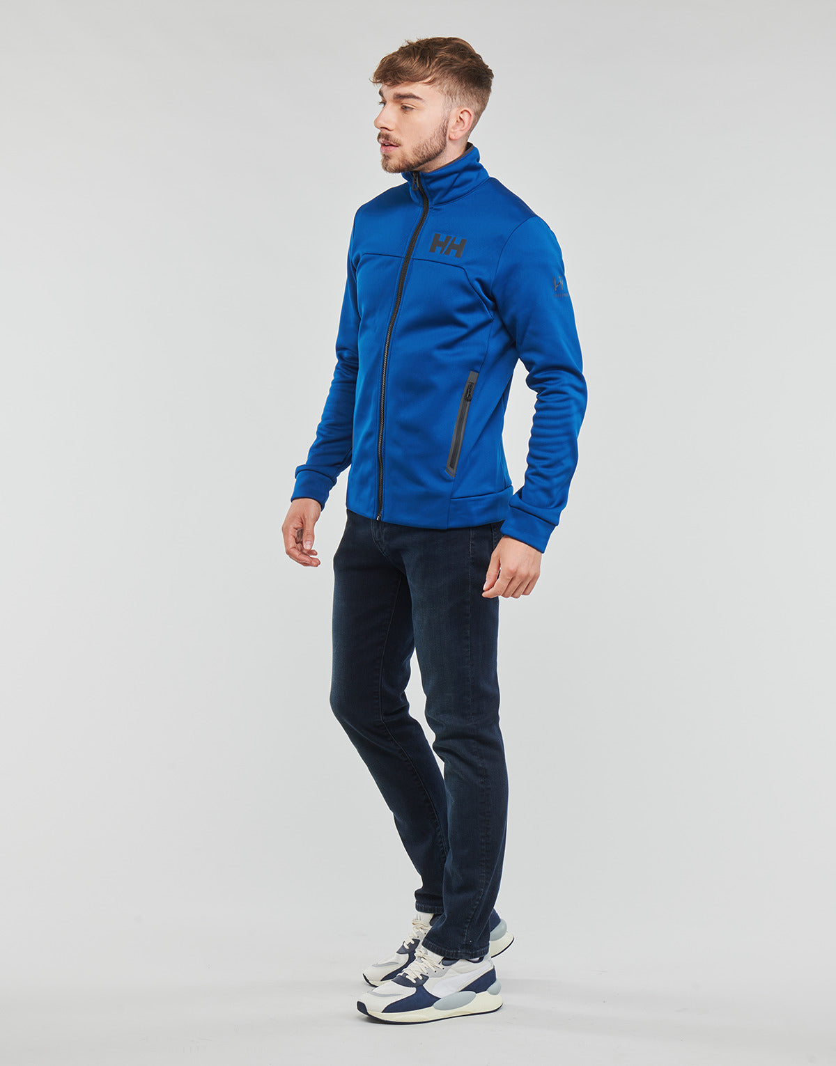 Giubbotto Uomo Helly Hansen  HP FLEECE JACKET  Blu