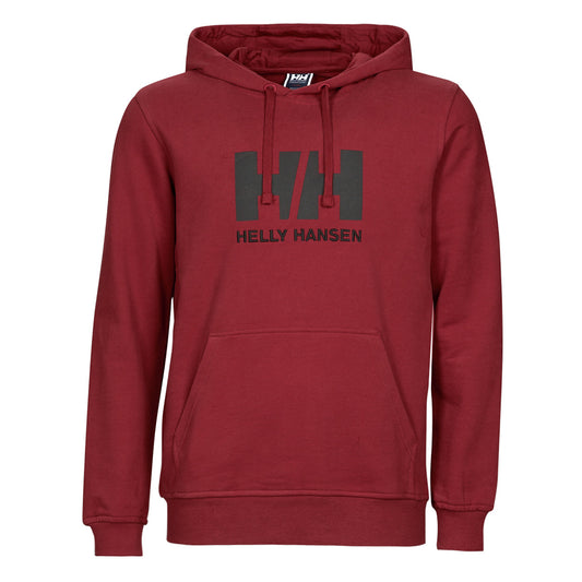 Felpa Uomo Helly Hansen  W HH LOGO HOODIE  Rosso