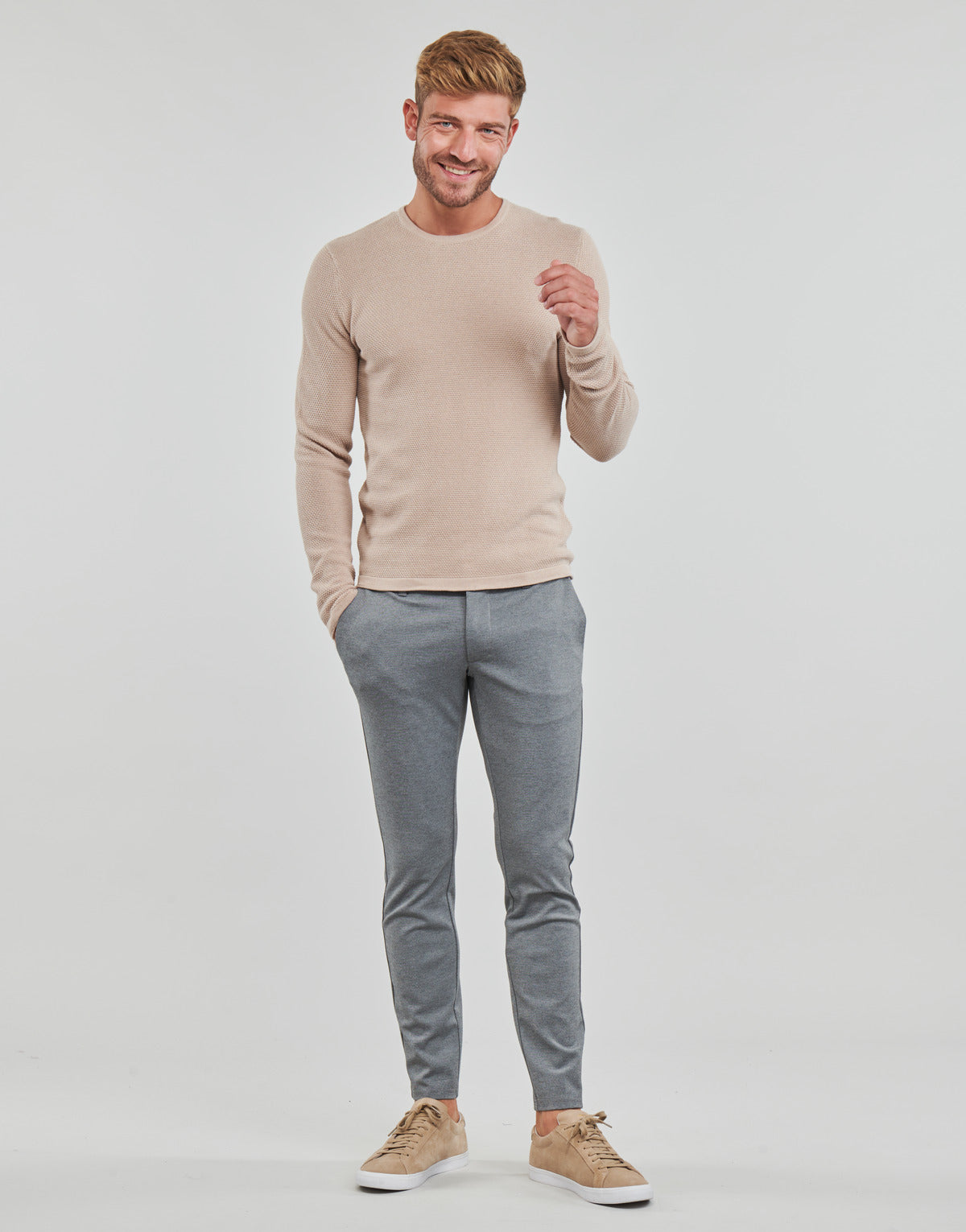 Pantalone Chino Uomo Only & Sons   ONSMARK PANT GW 0209  Grigio