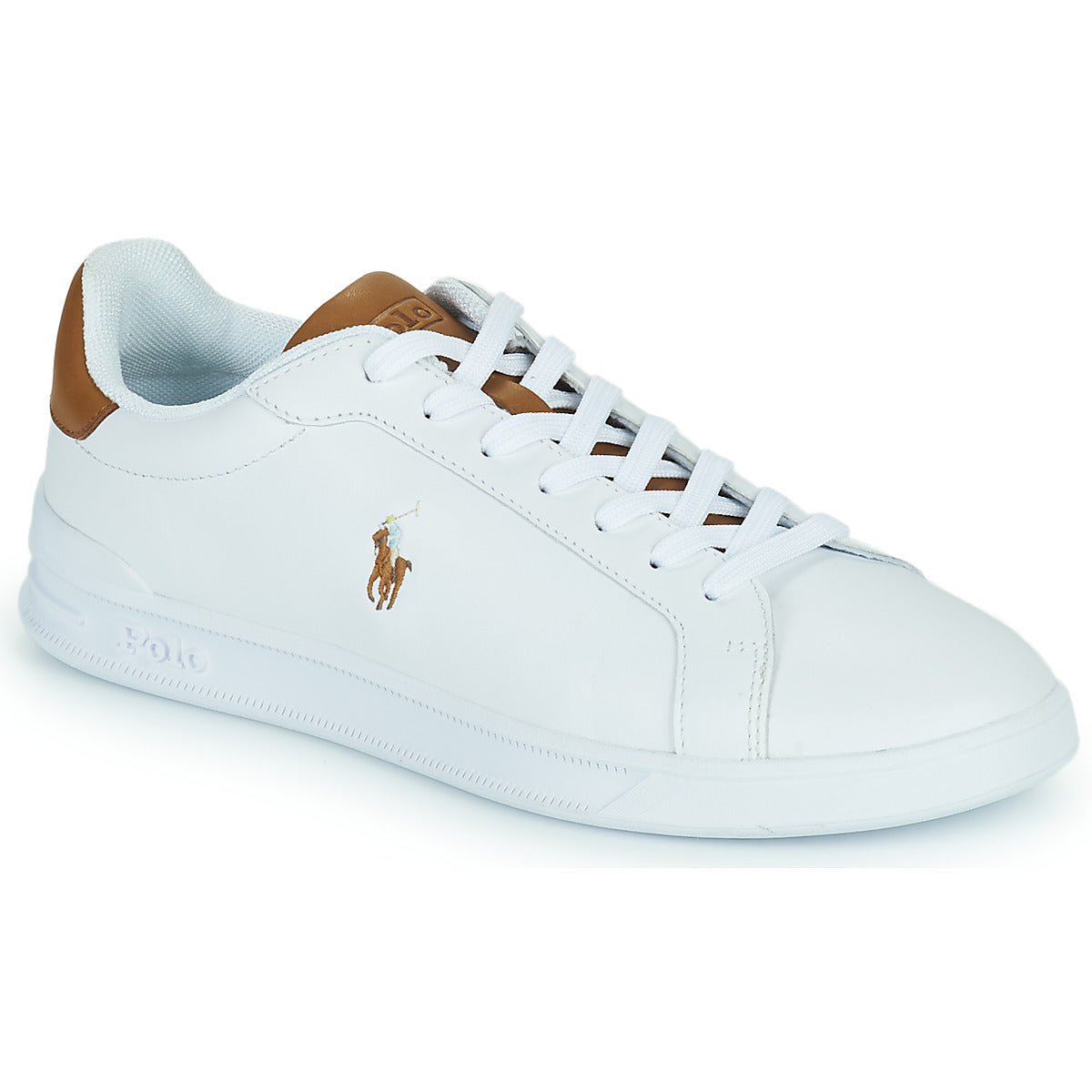 Sneakers Uomo Polo Ralph Lauren  HRT CT II-SNEAKERS-LOW TOP LACE  Bianco