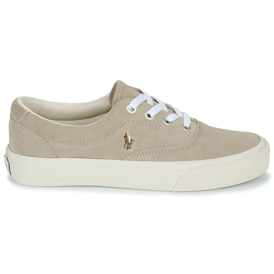 Sneakers Uomo Polo Ralph Lauren  KEATON-PONY-SNEAKERS-LOW TOP LACE  Grigio