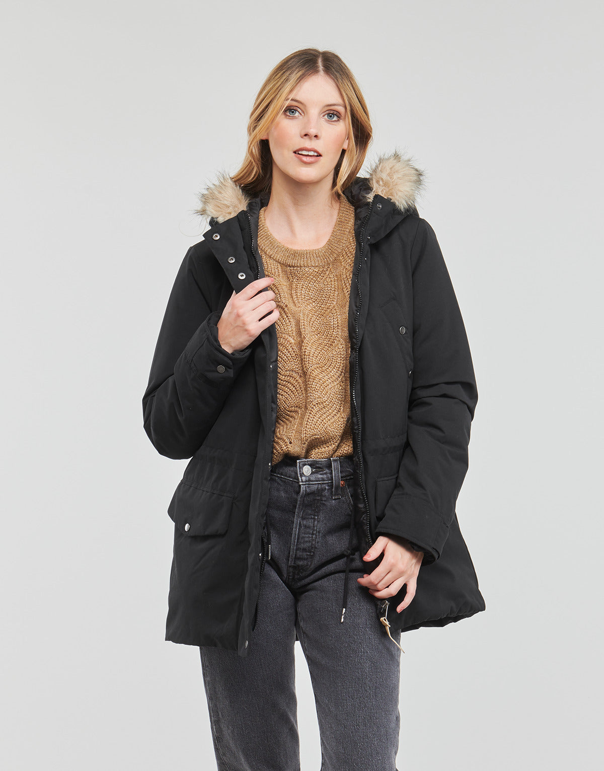 Parka Donna Vero Moda  VMDEMI  Nero