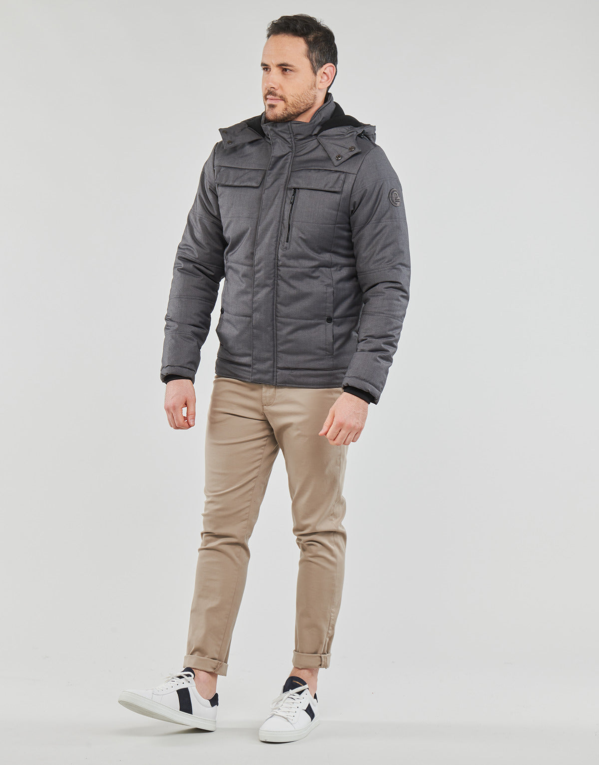 Parka Uomo Deeluxe  TOWN  Grigio