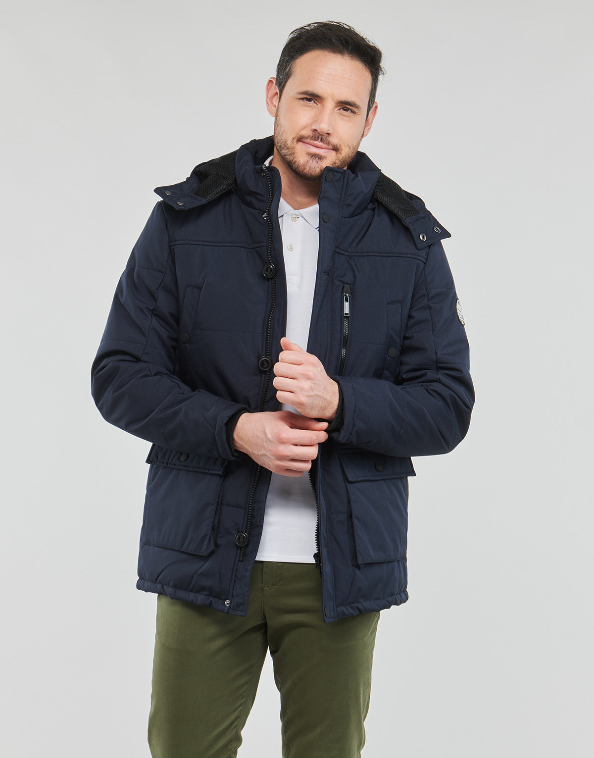 Parka Uomo Deeluxe  TRADSON  Marine