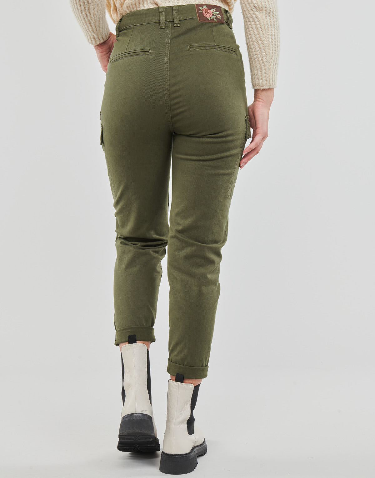 Pantalone Donna Freeman T.Porter  OLGA BOOTCAMP  Kaki