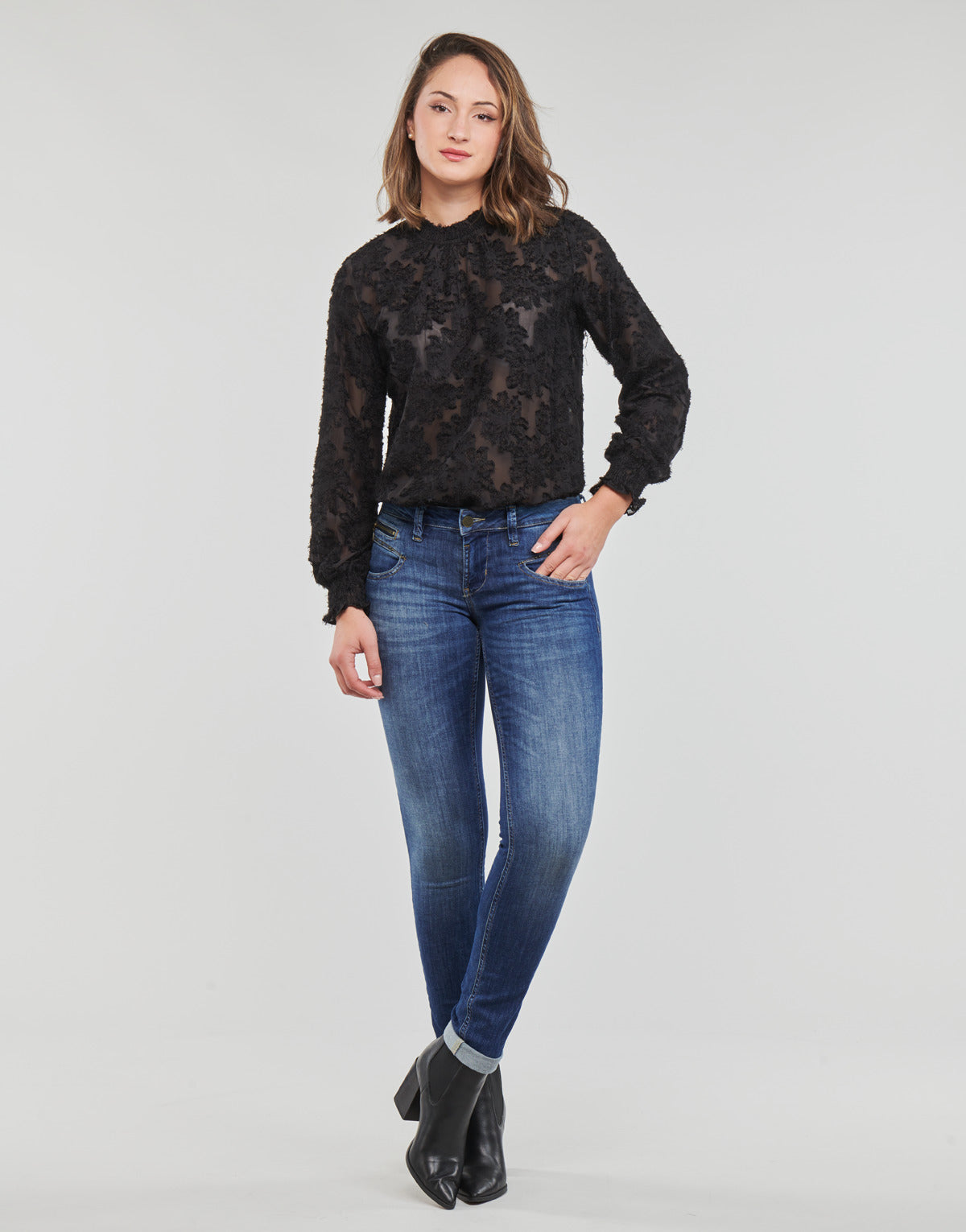 Jeans Slim Donna Freeman T.Porter  ALEXA SLIM S SDM  Blu