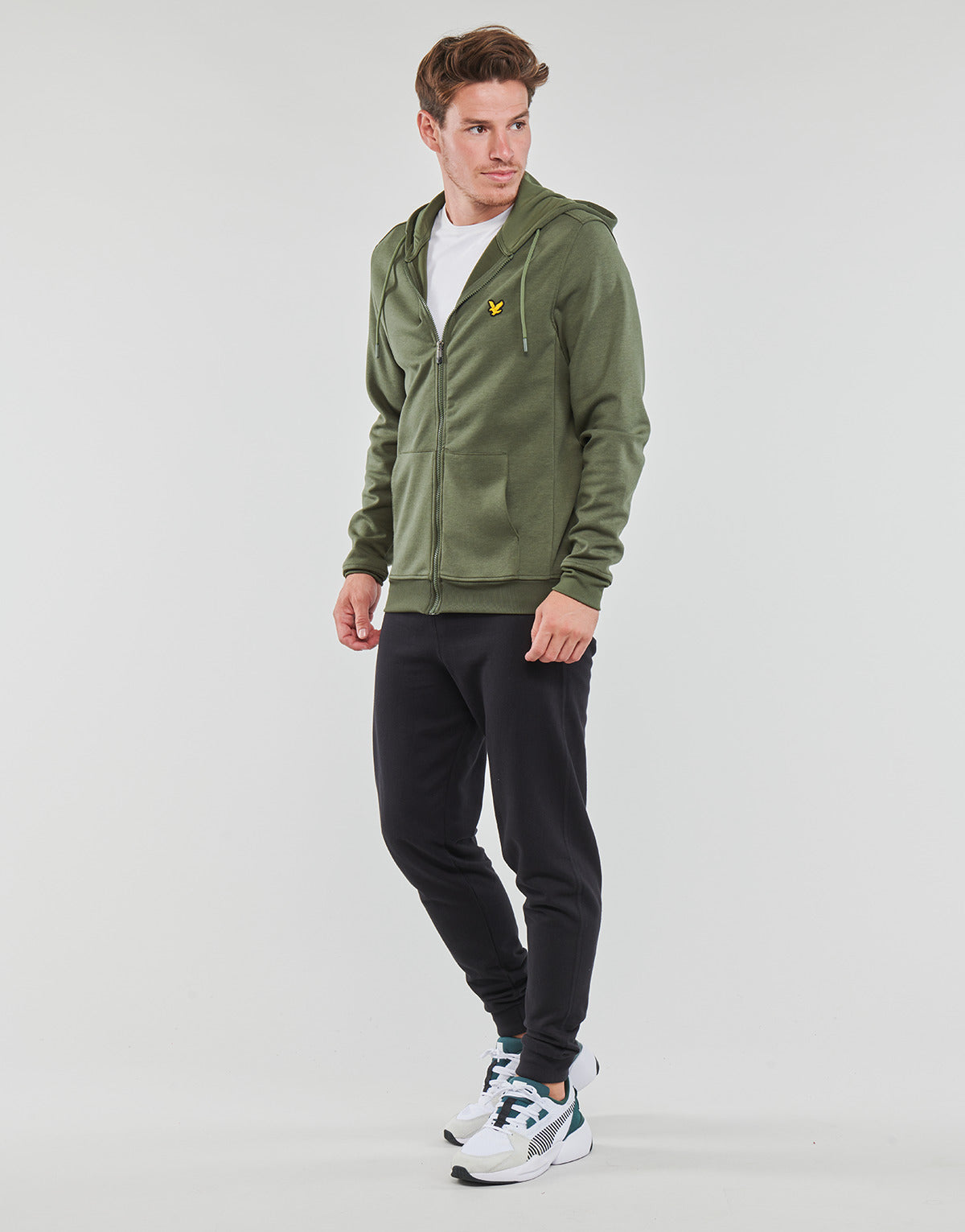 Felpa Uomo Lyle & Scott  ML1485SPTR  Verde