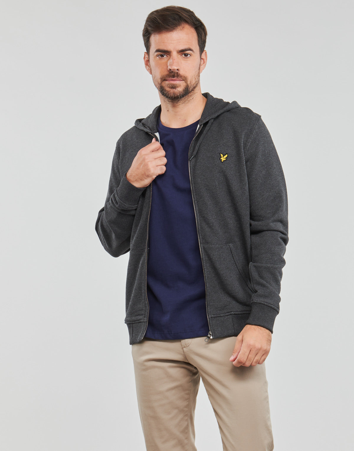 Felpa Uomo Lyle & Scott  ML420VOG  Grigio