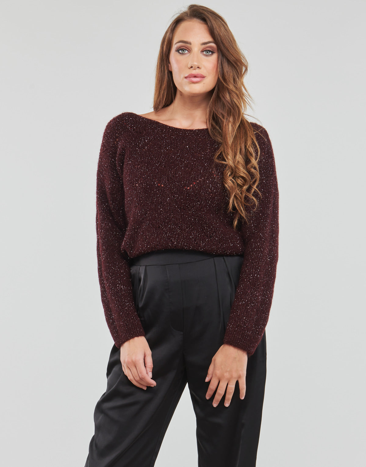 Maglione Donna Morgan  MLUX  Bordeaux