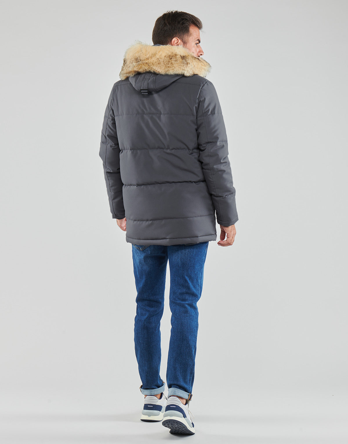 Parka Uomo Geographical Norway  BOSS  Grigio