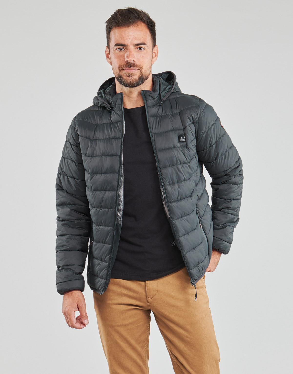 Piumino Uomo Geographical Norway  DARMUP  Grigio