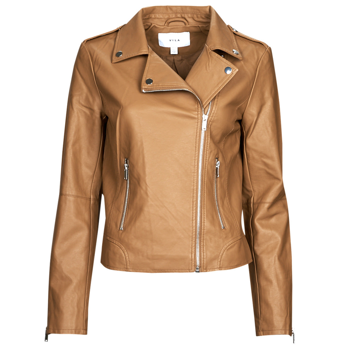 Giacca in pelle Donna Vila  VICARA COATED JACKET  Marrone