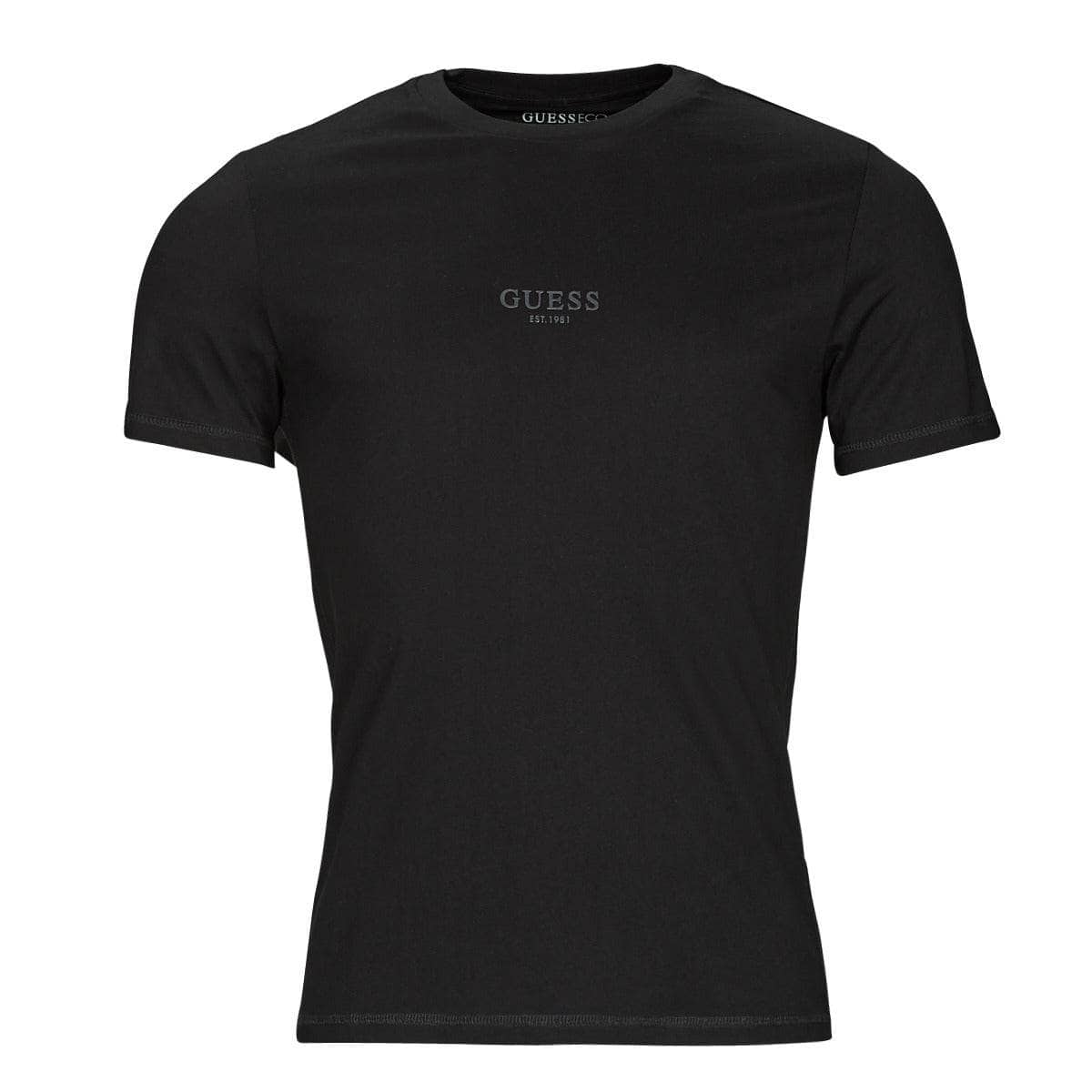 T-shirt Uomo Guess  AIDY  Nero