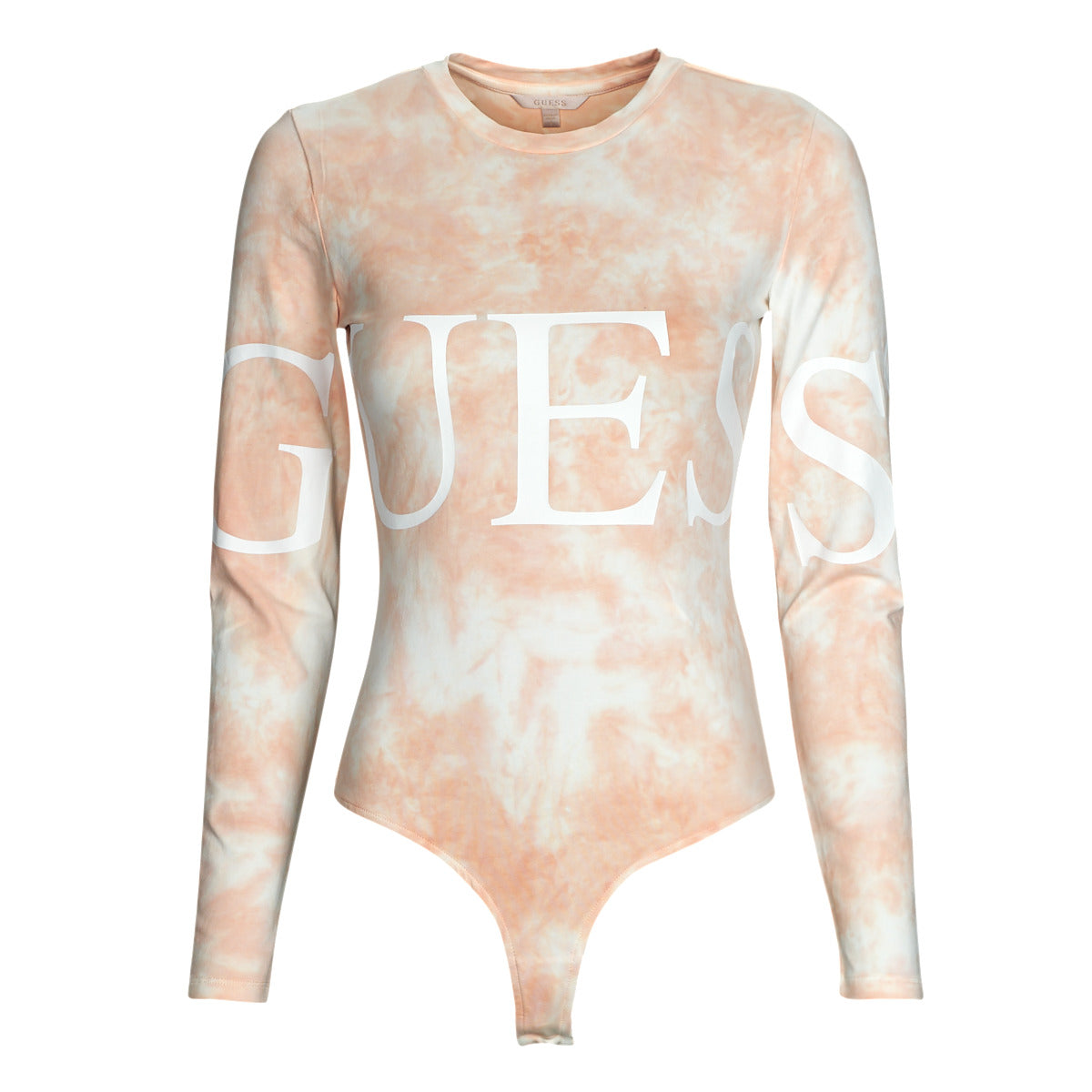 Body Donna Guess  LS GUESS LOGO  Rosa