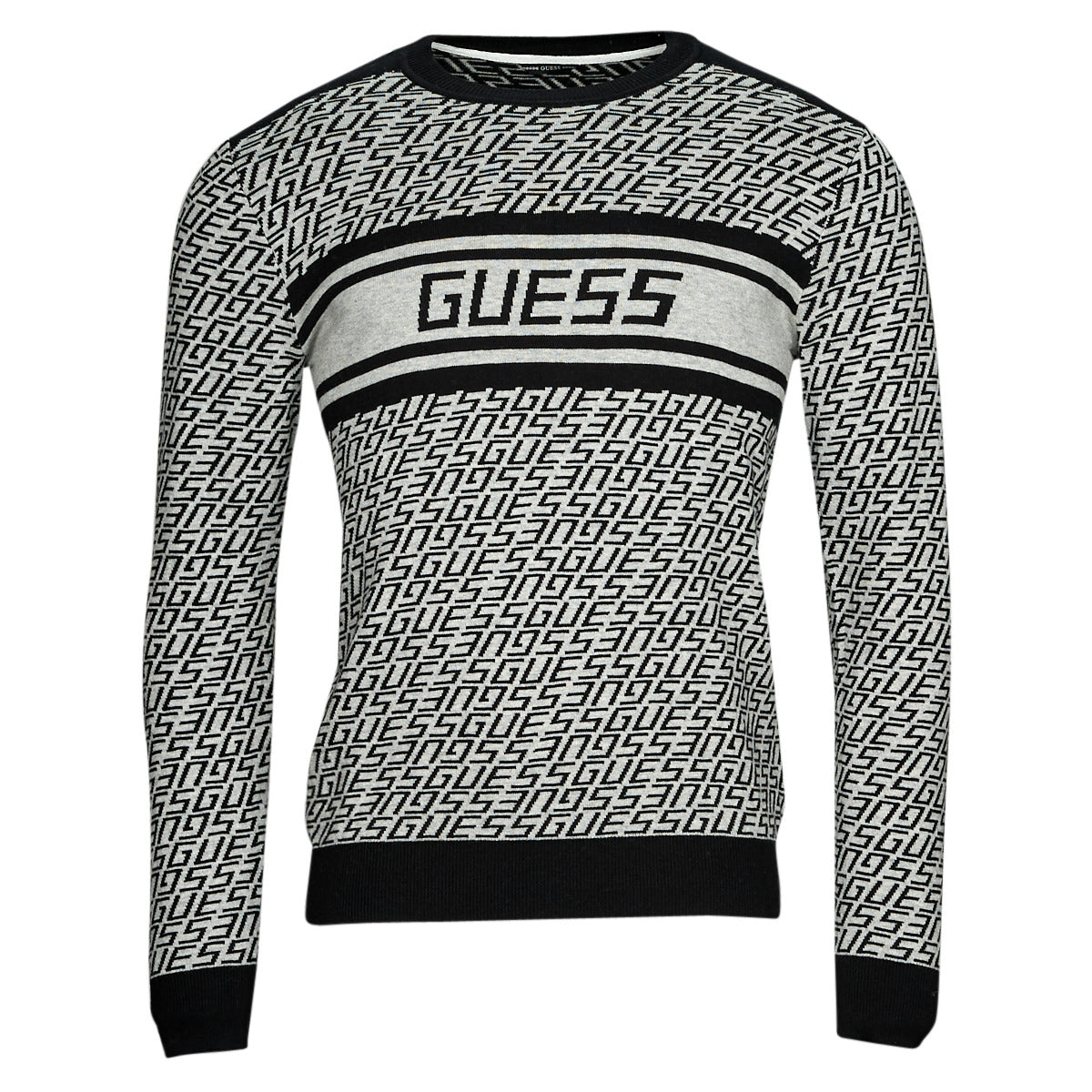 Maglione Uomo Guess  PALMER CN JACQUARD  Multicolore