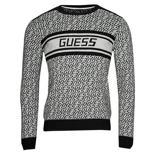 Maglione Uomo Guess  PALMER CN JACQUARD  Multicolore