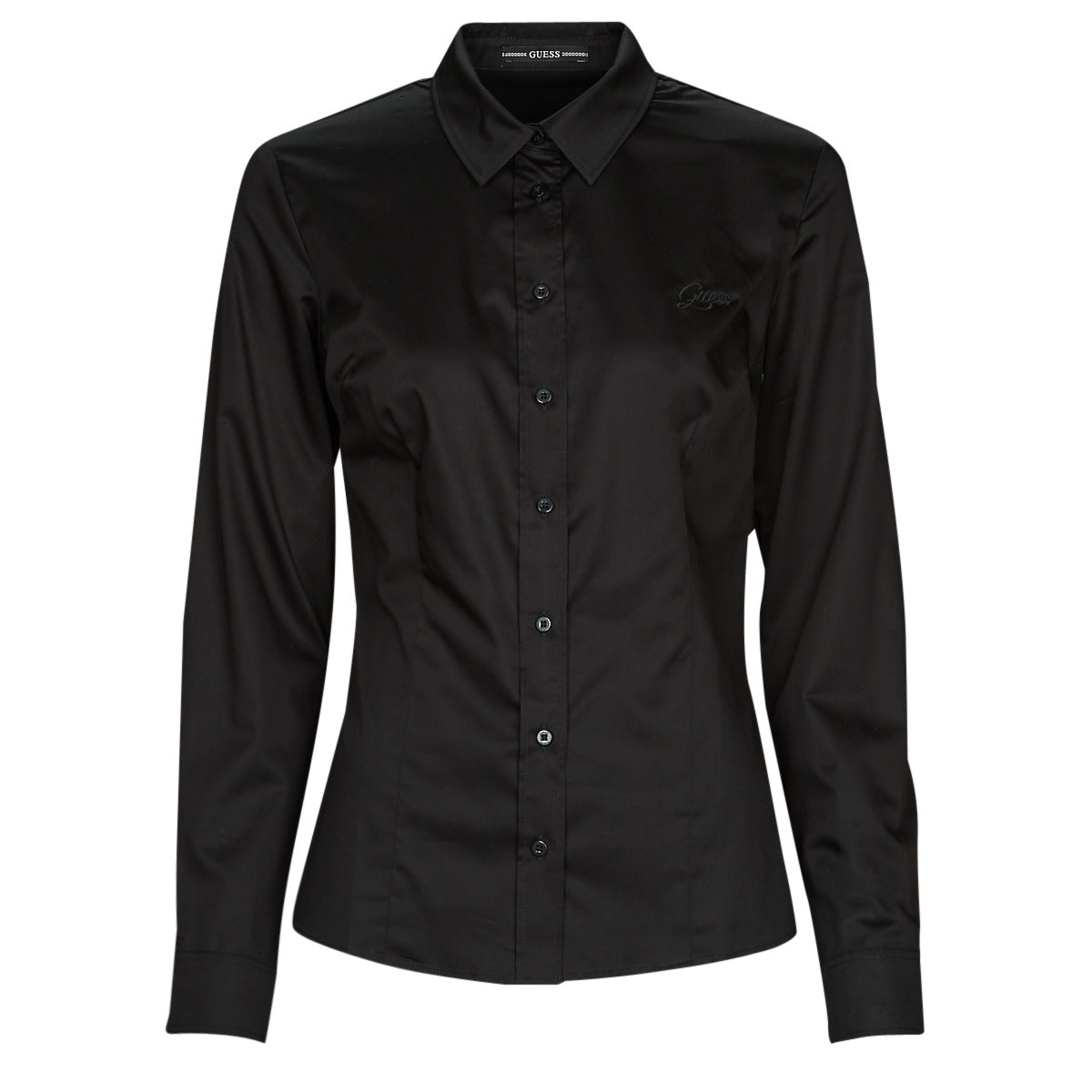 Camicia Donna Guess  LS CATE SHIRT  Nero