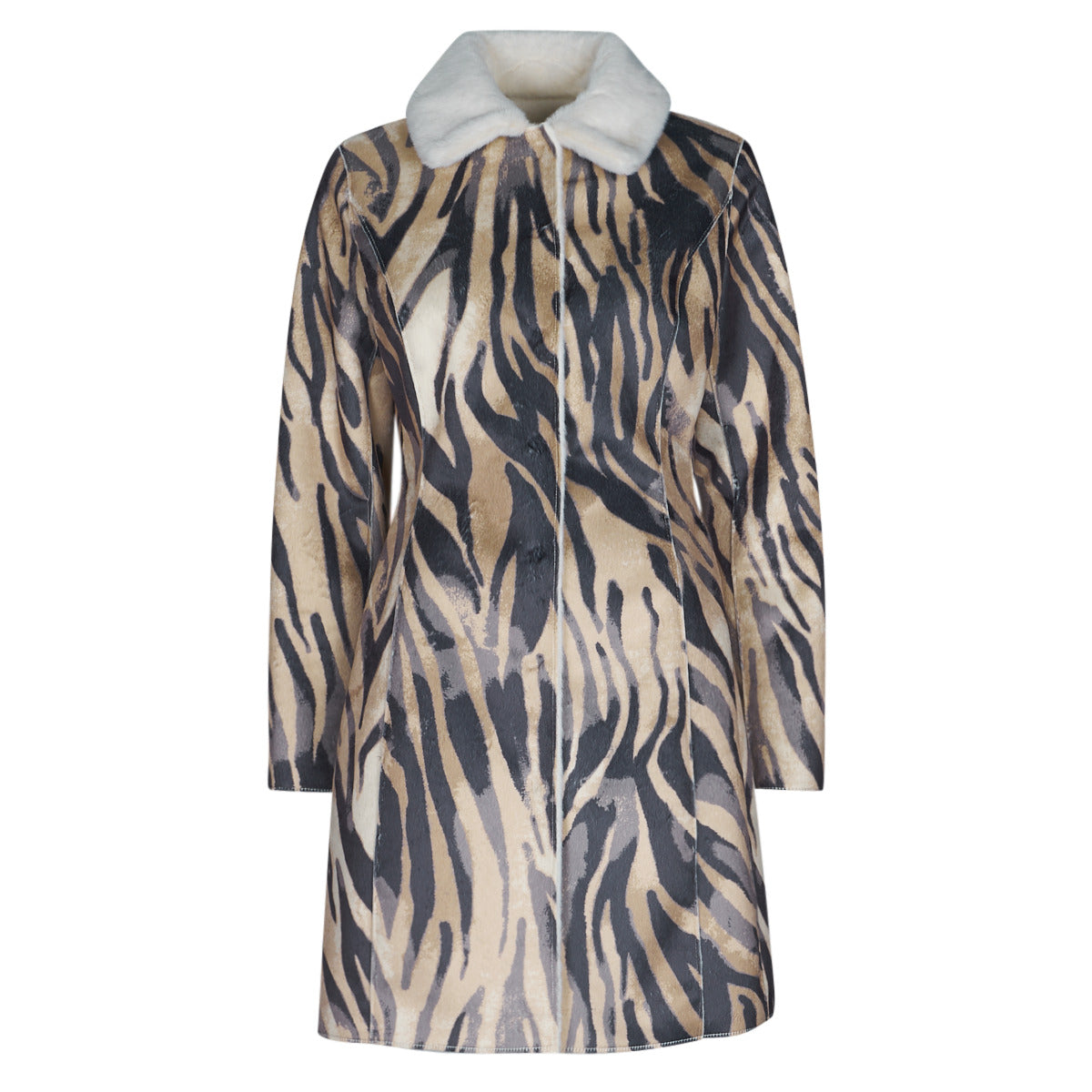 Mantella Donna Guess  EDITH REVERSIBLE COAT  Multicolore