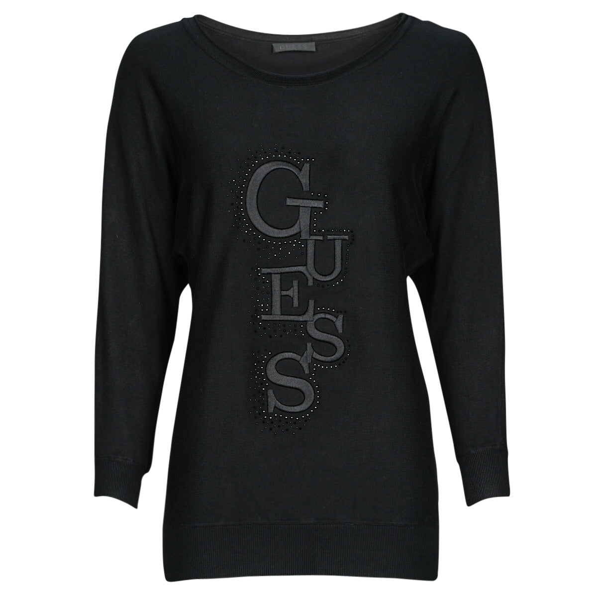 Maglione Donna Guess  AMELIE BAT SLEEVE  Nero