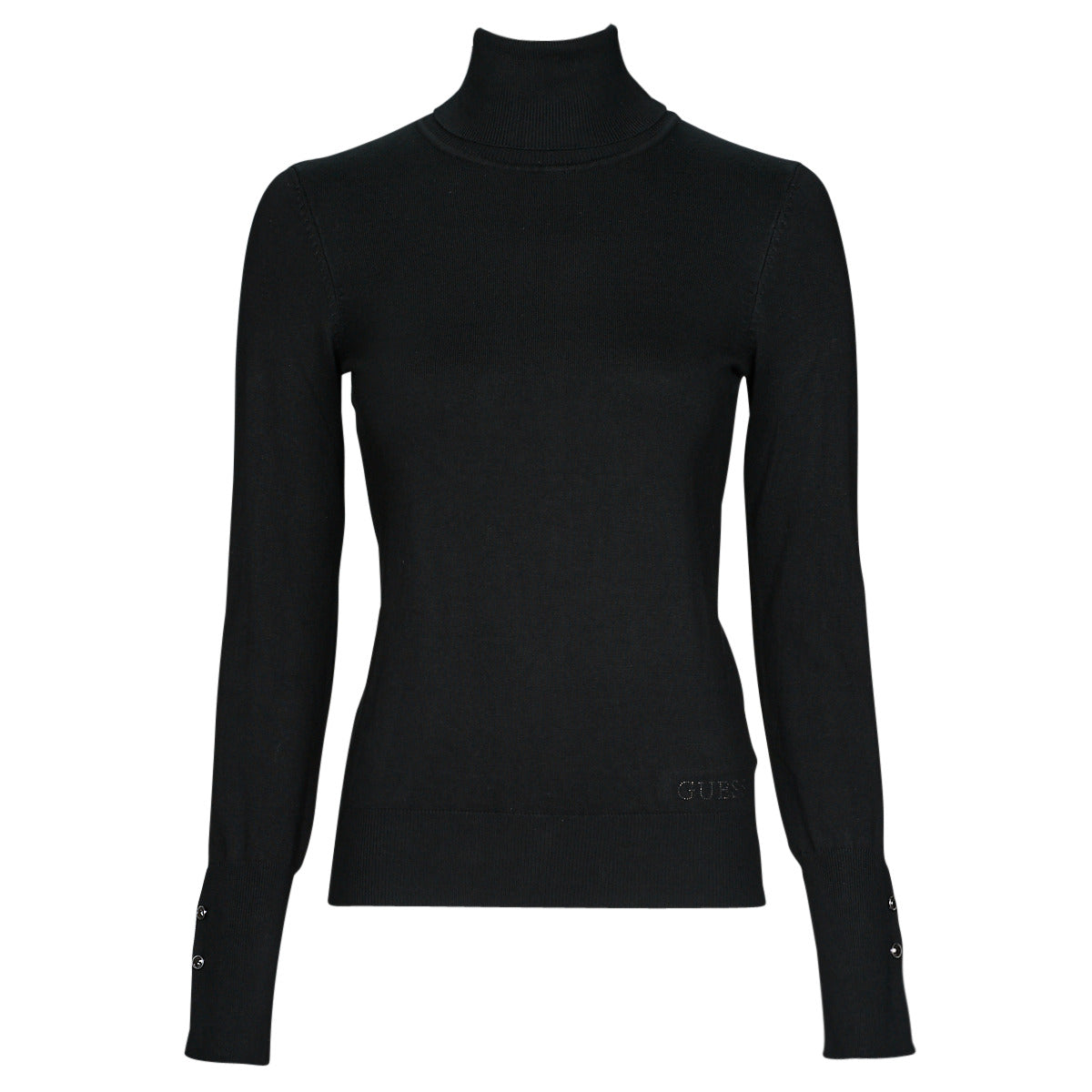 Maglione Donna Guess  PAULE TN LS SWEATER  Nero