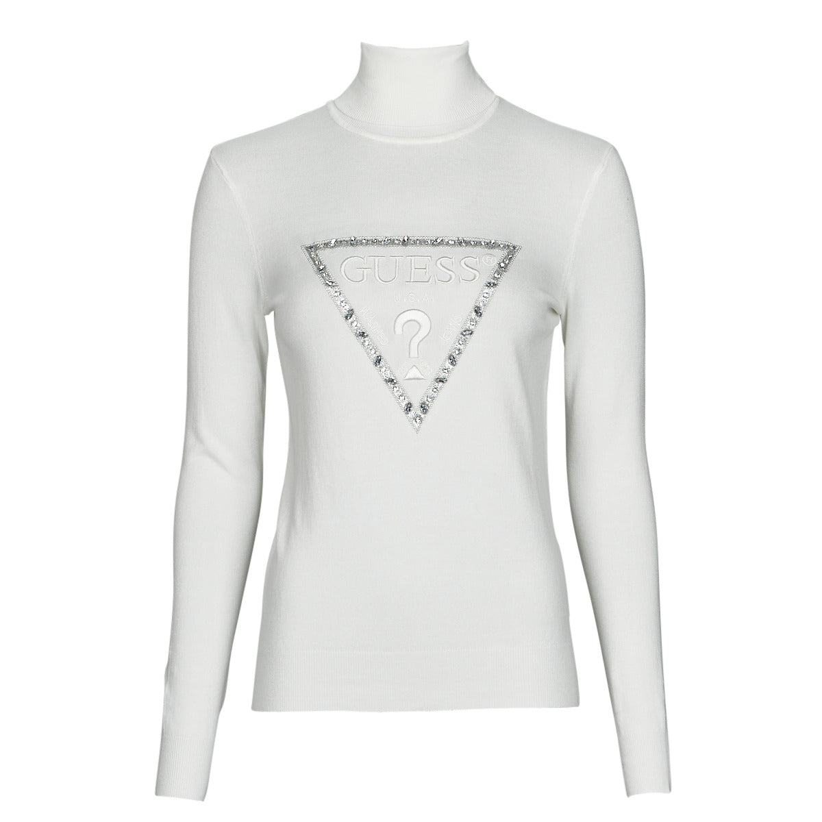 Maglione Donna Guess  NOEMI TN LS  Bianco