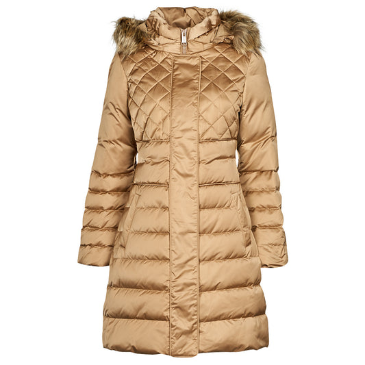 Piumino Donna Guess  LOLIE DOWN JACKET  Beige