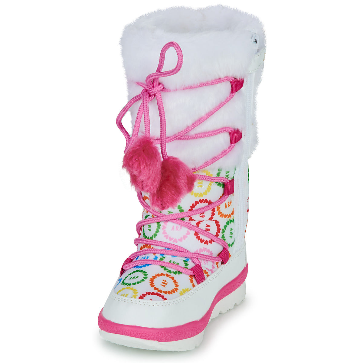 Scarpe da neve bambini ragazza Agatha Ruiz de la Prada  APRES SKI  Bianco