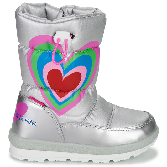 Scarpe da neve bambini ragazza Agatha Ruiz de la Prada  APRES SKI  Argento