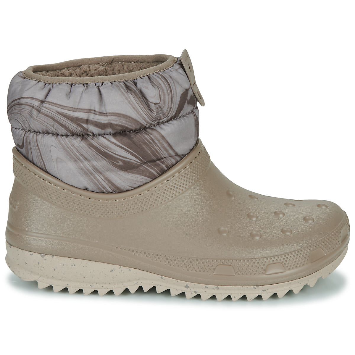 Scarpe da neve Donna Crocs  CLASSIC NEO PUFF SHORTY BOOT W  Beige