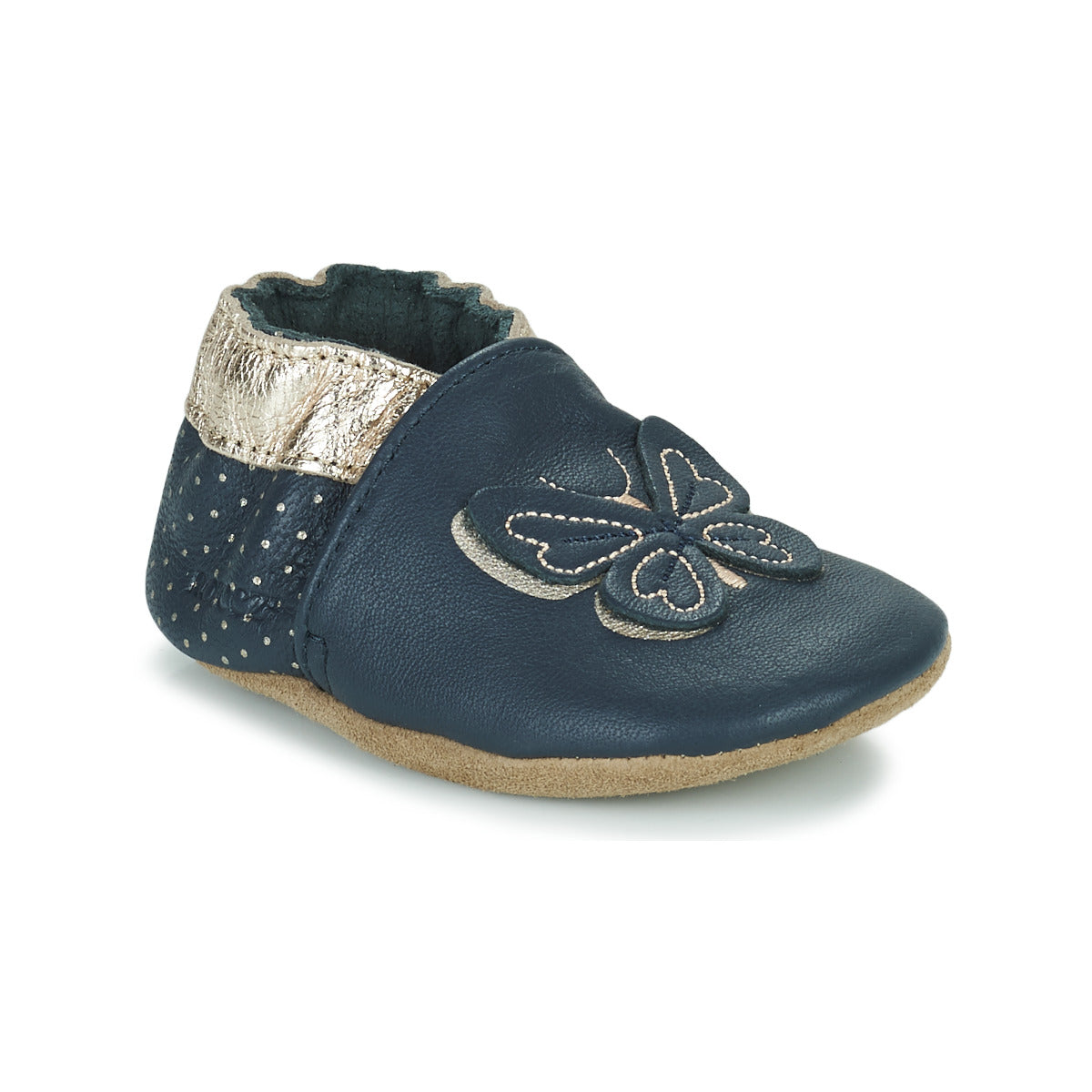 Pantofole bambini ragazza Robeez  FLY IN THE WIND  Marine