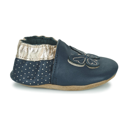 Pantofole bambini ragazza Robeez  FLY IN THE WIND  Marine