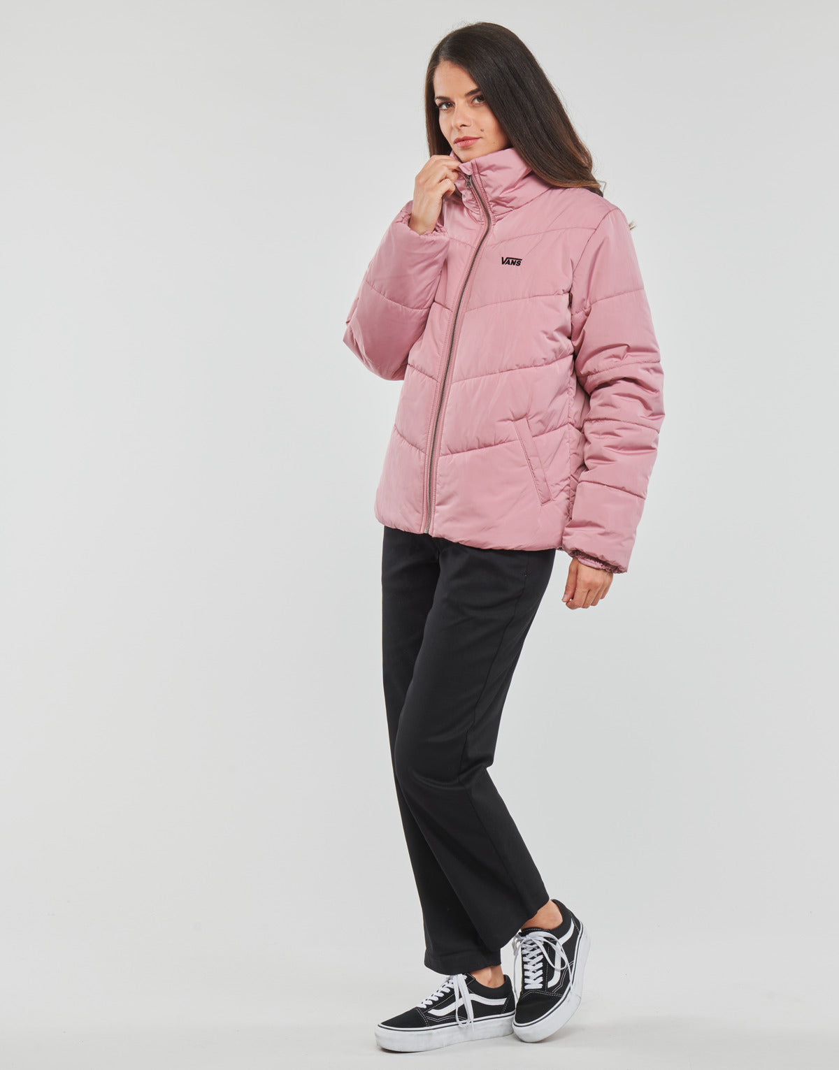 Piumino Donna Vans  FOUNDRY PUFF MTE  Rosa