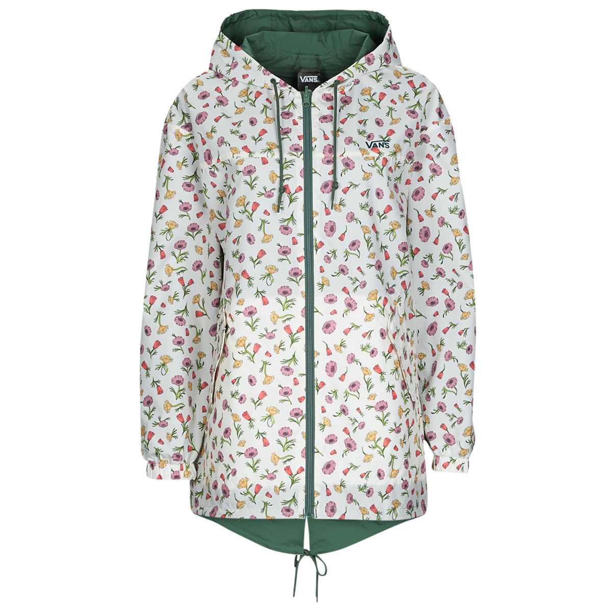 Giacca Donna Vans  MERCY REVERSIBLE PARKA  Verde