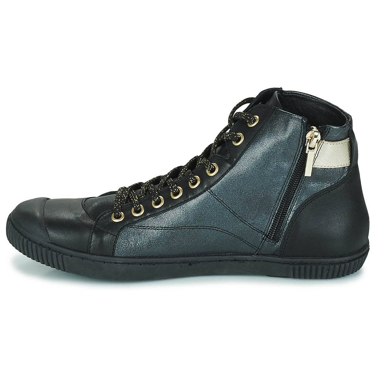 Sneakers alte Donna Pataugas  LATSA MIX  Nero