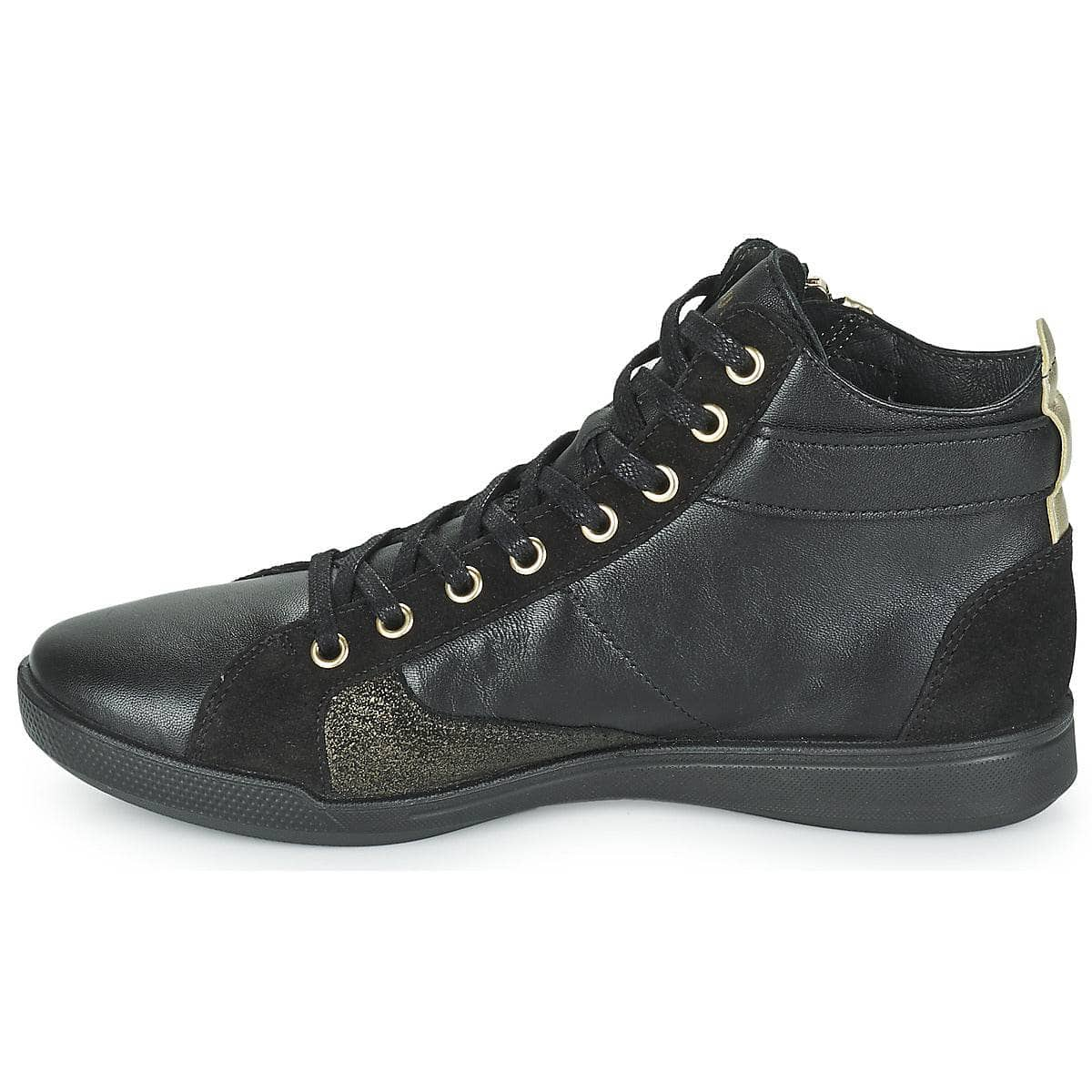 Sneakers alte Donna Pataugas  PALME MIX  Nero