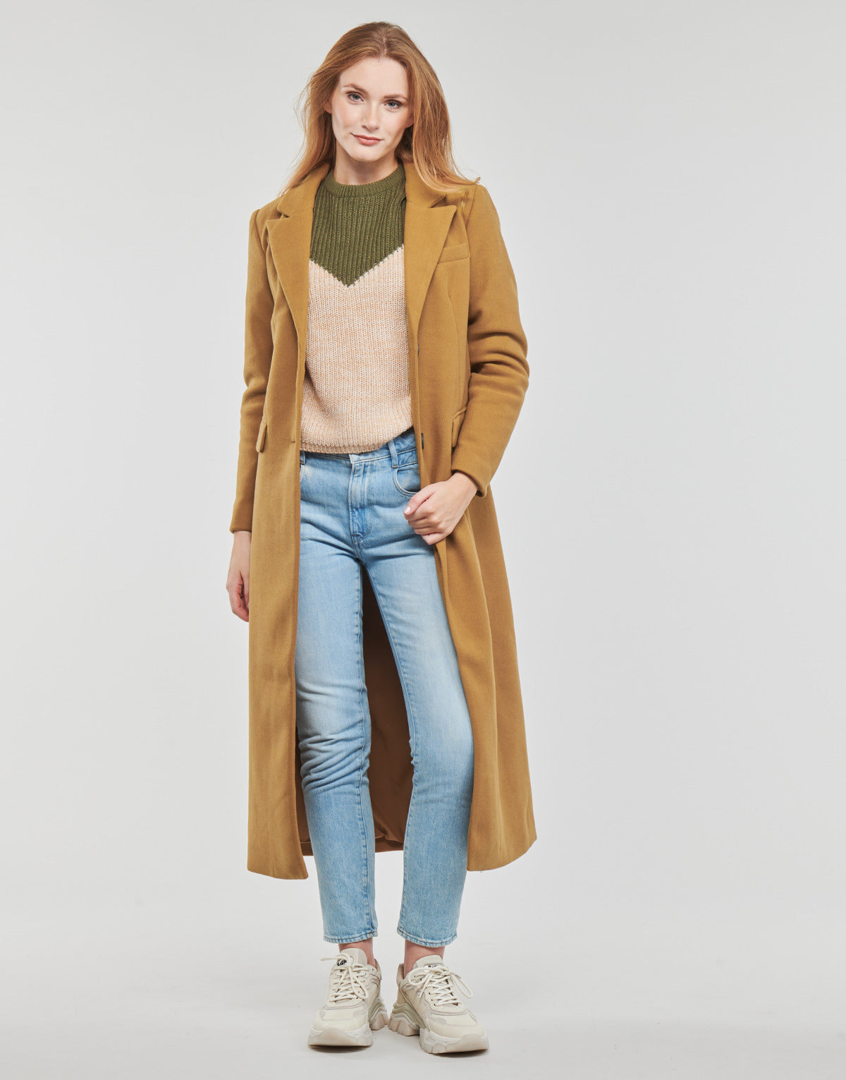 Mantella Donna Only  ONLEMMA  X-LONG COAT CC OTW  Marrone